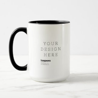 Mug Café deux tons personnalisé