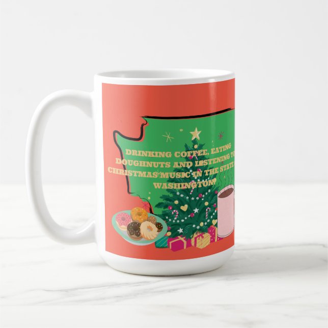 Mug Café, Donuts et Musique de Noël à Washington  (Gauche)