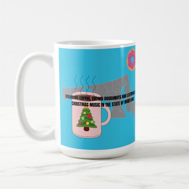 Mug Café, Donuts et Musique de Noël dans le Maryland  (Gauche)