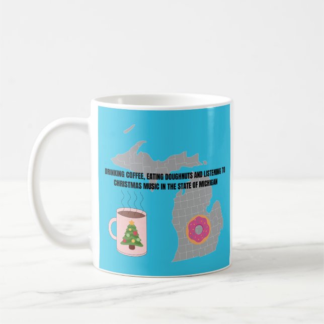 Mug Café, Donuts et Musique de Noël dans le Michigan  (Gauche)
