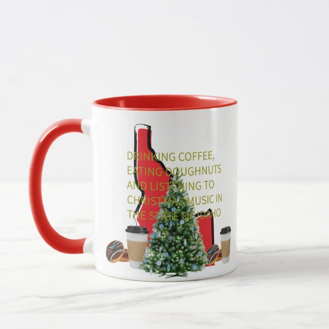 Mug Café, Donuts et Musique de Noël dans l'Idaho (Gauche)