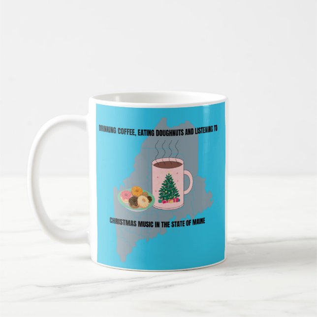 Mug Café, Doughnuts et Musique de Noël dans le Maine (Gauche)