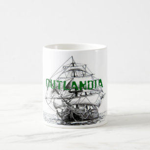 Mug Café d'Outlandia - de Voyager/tasse de thé
