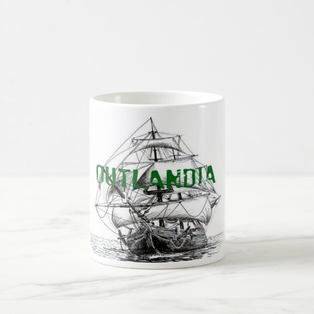 Mug Café d'Outlandia - de Voyager/tasse de thé (Centre)
