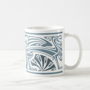 Mug café Dragons Art Nouveau