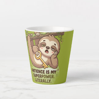 Mug Café « Drôle de paresseux : La patience est mo