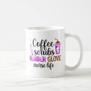 Mug Café, Écrans, Gants en caoutchouc - Citation de vi
