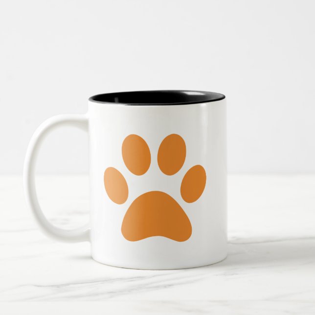 Mug café Empreinte de patte (Gauche)