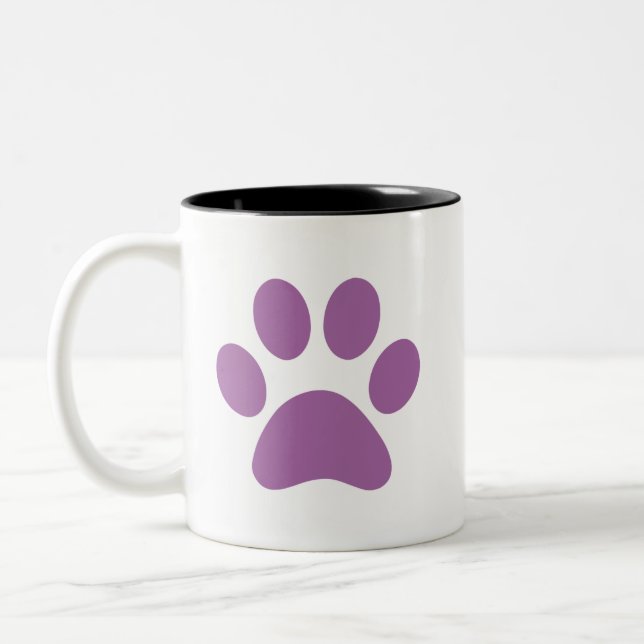Mug café Empreinte de patte (Gauche)