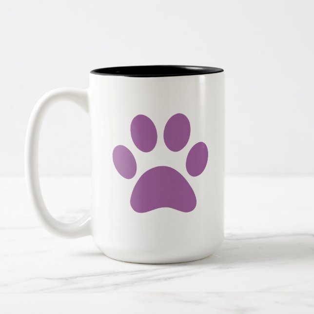 Mug café Empreinte de patte (Gauche)