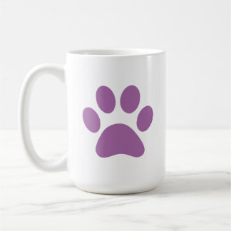 Mug café Empreinte de patte