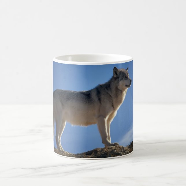 Mug Café en céramique Mug-Wolf (Centre)