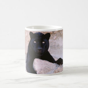 Mug café en chat noir