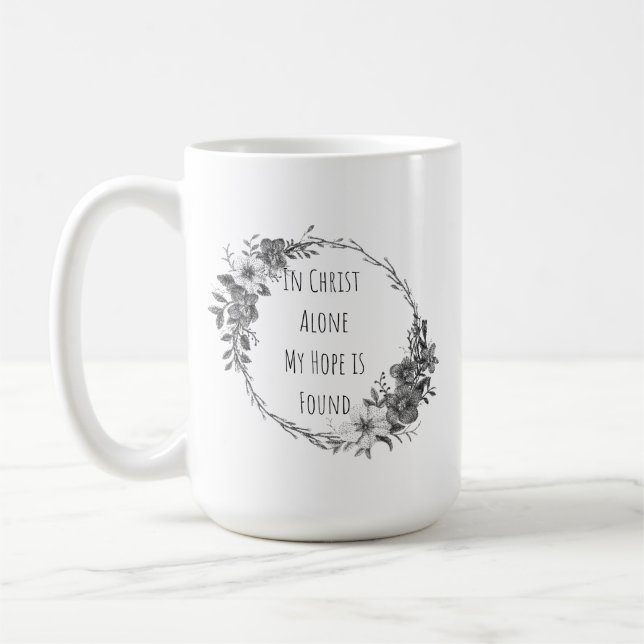 Mug Café en Christ seul (Gauche)