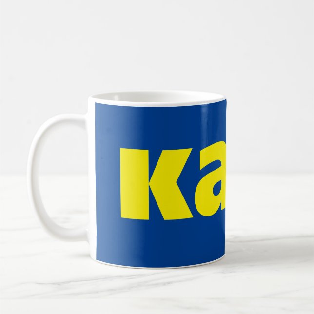 Mug Café en ukrainien (Gauche)