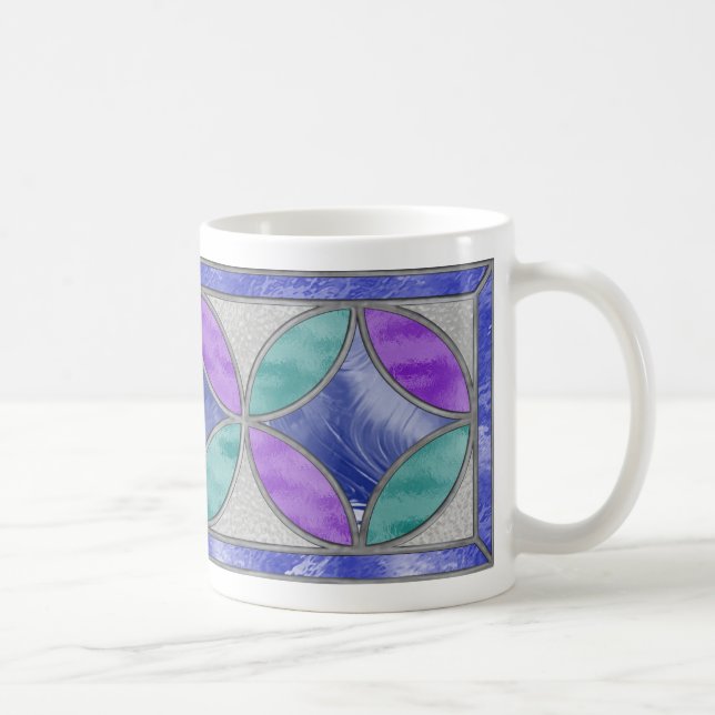 Mug café en verre tendu (Droite)
