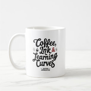 Mug Café, Encre & Courbes d'Apprentissage – Apprentie 
