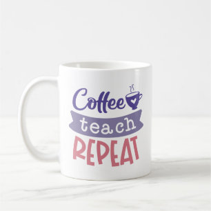 Mug Café Enseigner Répéter