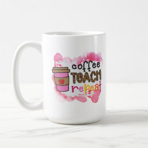 Mug Café Enseigner Répéter