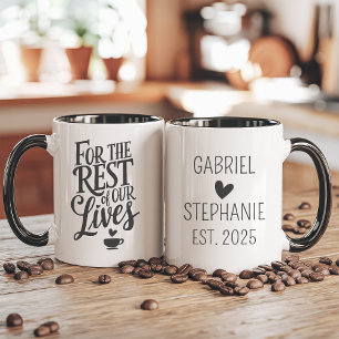 Mug Café Ensemble Pour Le Reste De Nos Vies Couple’s