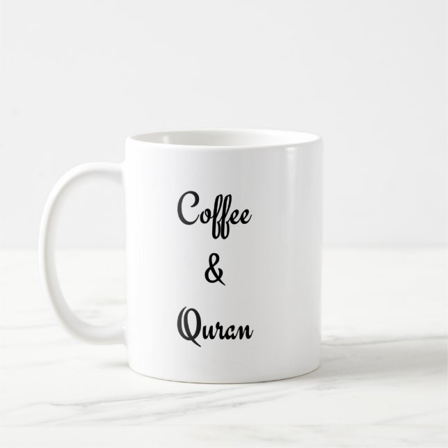 Mug Café Et Coran (Gauche)