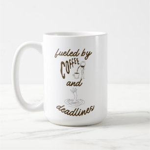 Mug Café et délais Humour de bureau mignon
