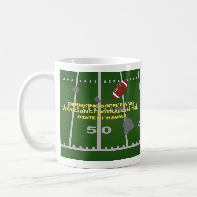 Mug Café et Football à Hawaï  (Gauche)