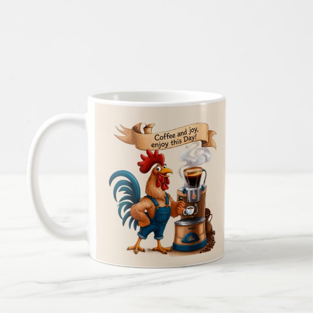 Mug Café et Joie Coq (Gauche)