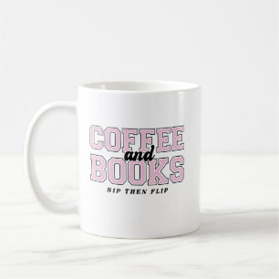 Mug Café et livres Sirotez puis feuilletez Livre dévor