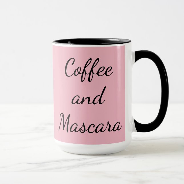 Mug Café et Mascara Cadeau de thé café pour elle (Droite)