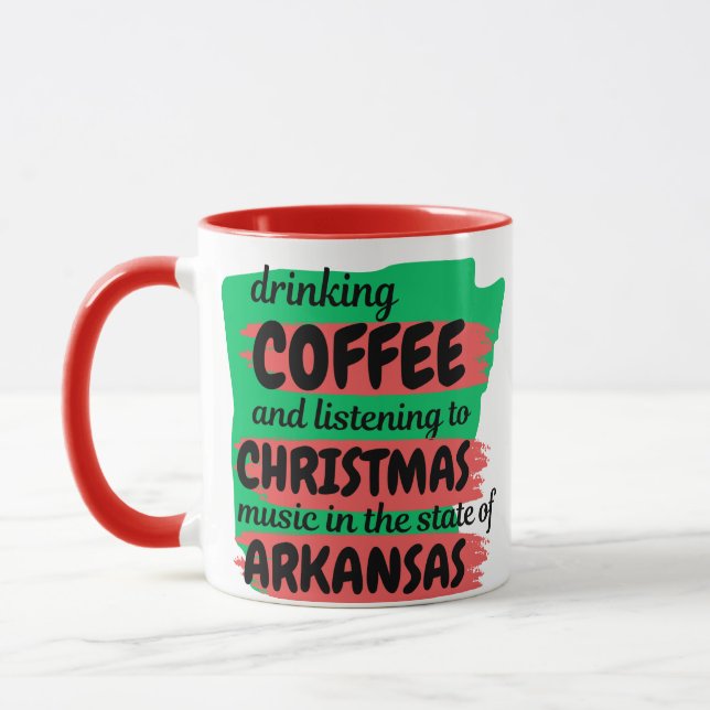 Mug Café et musique de Noël en Arkansas  (Gauche)