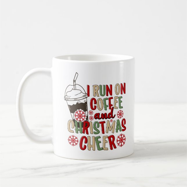 Mug Café et Noël Cheer Retro Noël Super (Gauche)