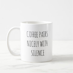 Mug Café Et Silence   Musique personnalisée