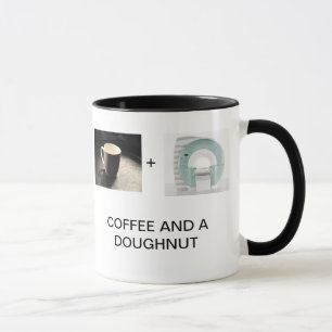 MUG CAFÉ ET UN BEIGNET