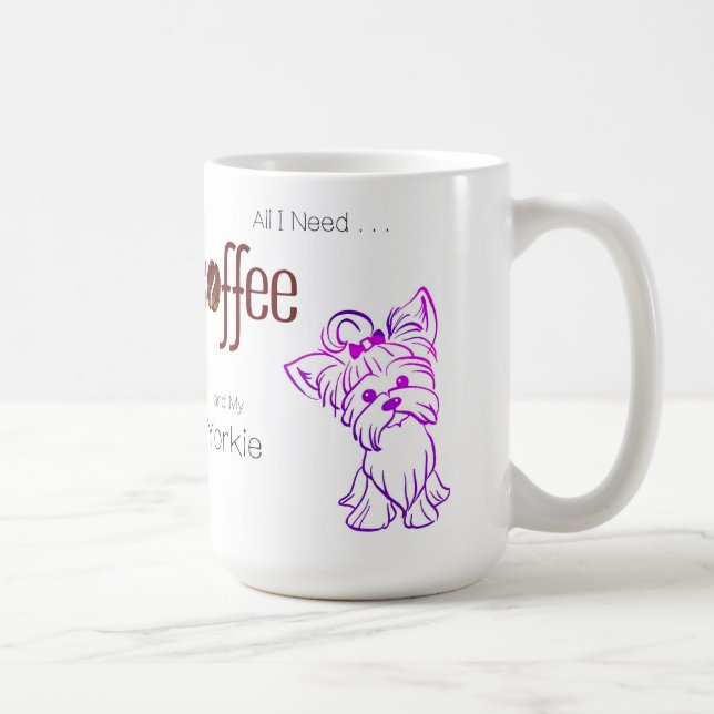 Mug Café et Yorkie (Droite)