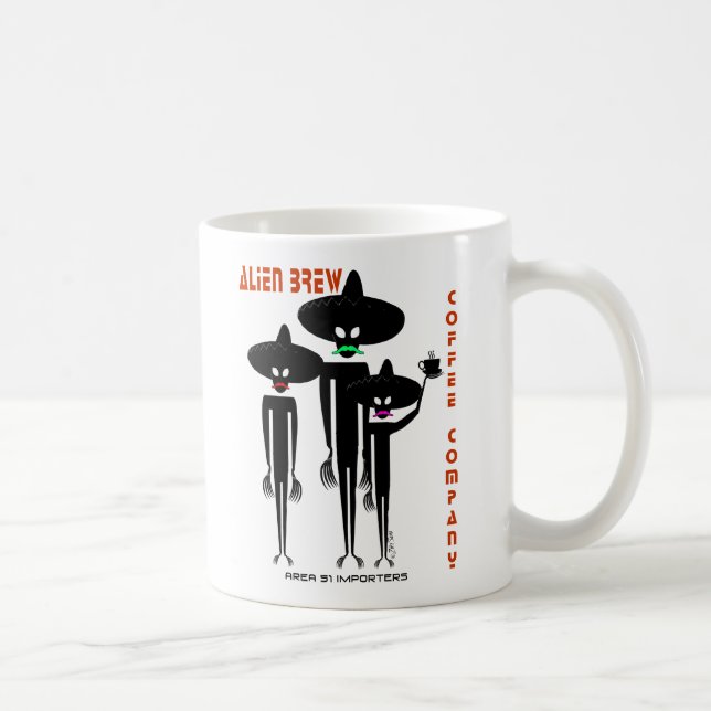 Mug Café étranger Cie. de Brew (Droite)
