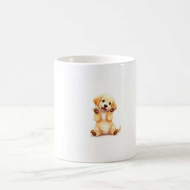 Mug Café Félicité Chien Heureux (Centre)