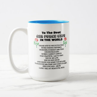 Mug café femme de la Force aérienne