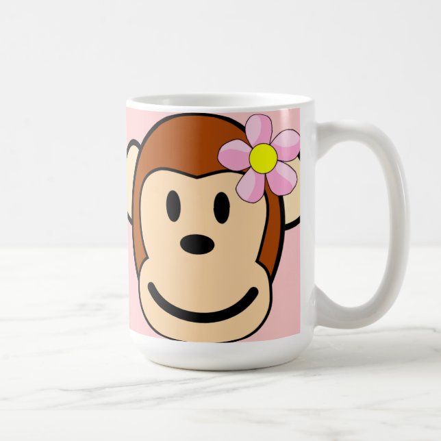 Mug café Fleur Singe (Droite)