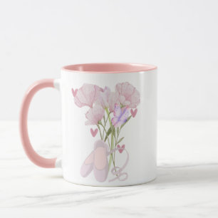 Mug Café Floral Vintage Espadrilles Danseuses