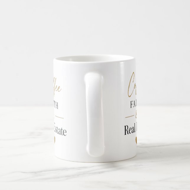 Mug Café Foi Immobilier  (Poignée)