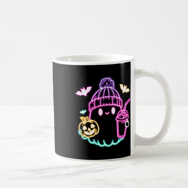 Mug Café Ghost Cute Retro Boire Halloween Éffrayant (Droite)