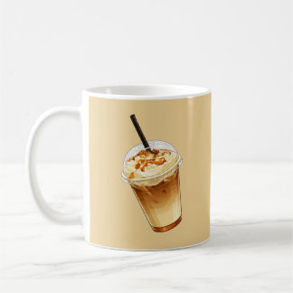 Mug Café glacé au caramel et aux noix