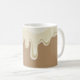 Mug Café glacé avec crème séchée