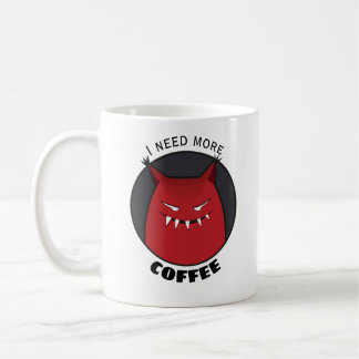Mug Café gothique Créature maléfique Halloween