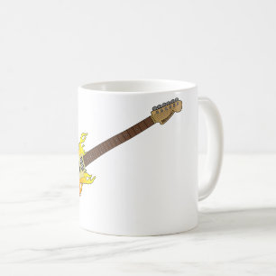 Mug café guitare électrique
