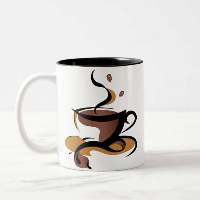 Mug café haut de gamme (Gauche)