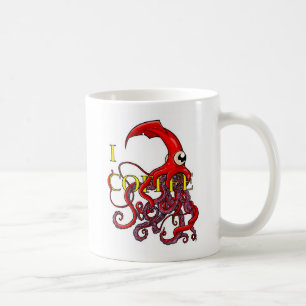 Mug Café I (d'attaque de calmar géant)