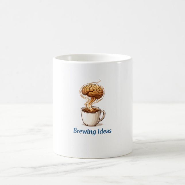 Mug Café Idées de Brassage – G pour amateur de caf (Centre)
