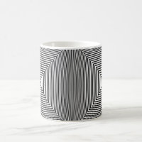 Mug café illusion optique